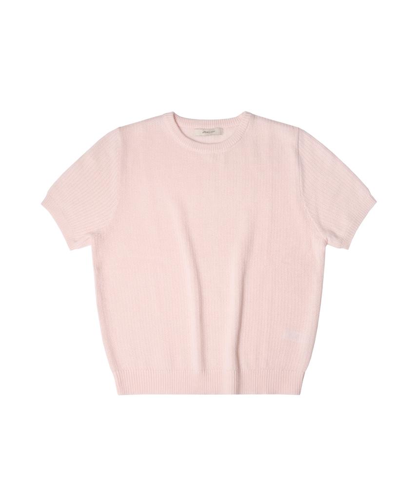 HALBKREIS LAYOUT T20039 Comfortable Round Knit_Pink