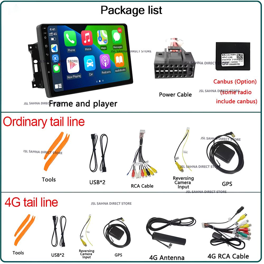 Android 14 Car Radio QLED GPS Navigation Multimedia Player For Jeep Compass/Commander/Grand Cherokee/Wrangler/Liberty AutoRadio