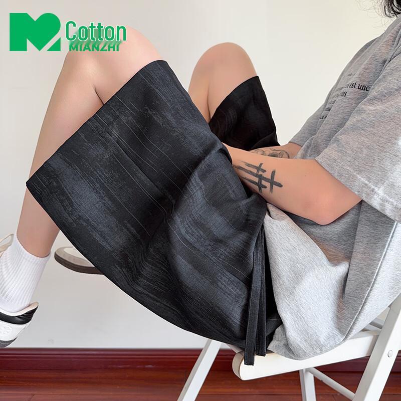 Men s Summer Old Money Style Linen Blend Casual Shorts 4XL