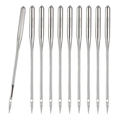 150PCS Heavy Duty Sewing Machine Needles For Thick Fabrics, Leather & Jeans, Universal Compatibility