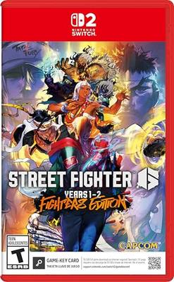 Street Fighter 6 Year 1-2 Fighters Edition (Import: North America) – Switch 2 (Game-Key Card)