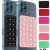 Square 24-Hole Thickened Silicone Phone Holder Suction Cup Sticker