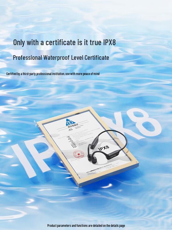 SANAG B33S IPX8 Waterproof Bone Conduction Sports Headphones