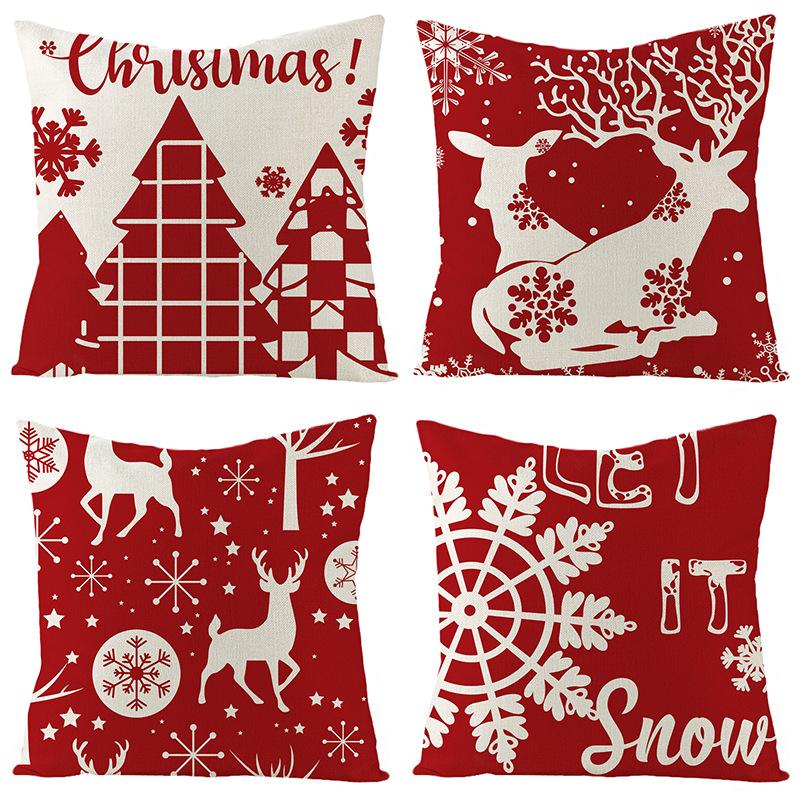 Water-Repellent Pillow Case Anti-Fouling And Anti-Membrane Printing Polyester Pillow Case Living Room Home Sofa Cushion Cover