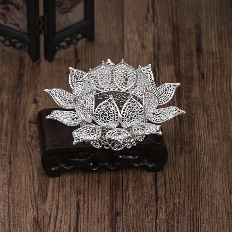 

Головной убор Лотос Ханьфу: Корона для волос в старинном стиле и аксессуары сюхэ времен династий Мин и Сун