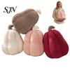 Coussin Doux Moelleux Halloween Citrouille Peluche, Peluche Animale Remplie Coussin pour Canapé Salon Automne Décoration Lit, Maison Chambre à Coucher Effrayante, Automne