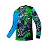 Men's 3D Stripe Printed Long-sleeved T-shirt, Comfortable, Breathable and Versatile Men's Top