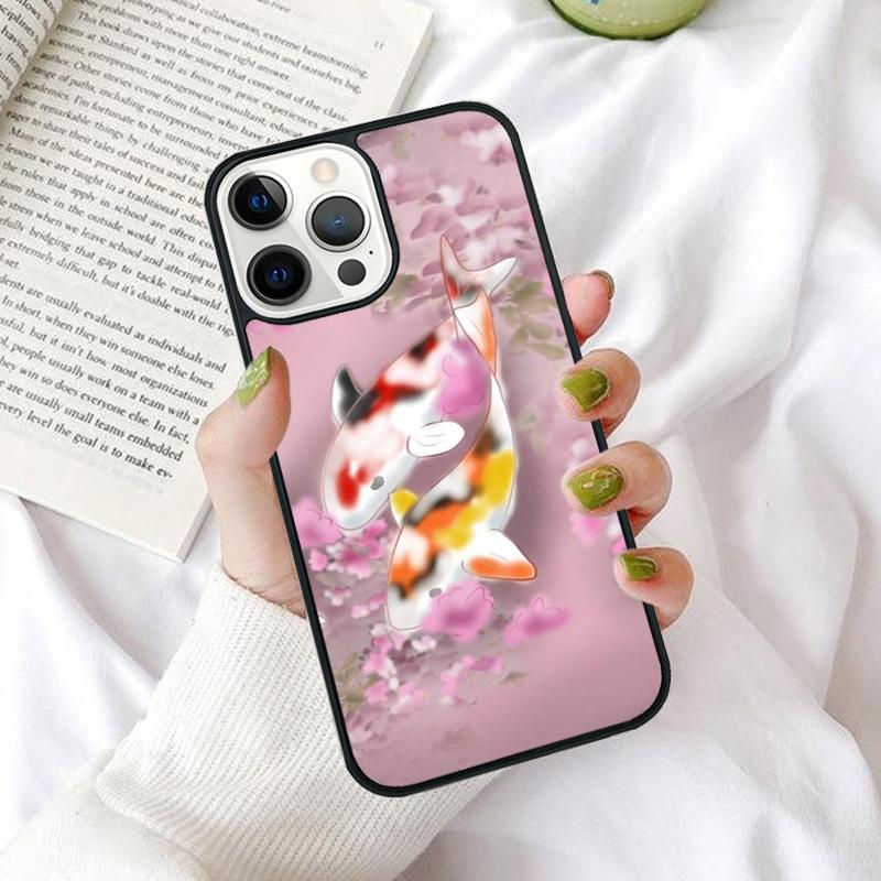 Carp Fish Phone Case for iPhone 17 Air 16 PRO MAX 15 14 PLUS 12 11 13 Back Cover Fundas Shell Coque