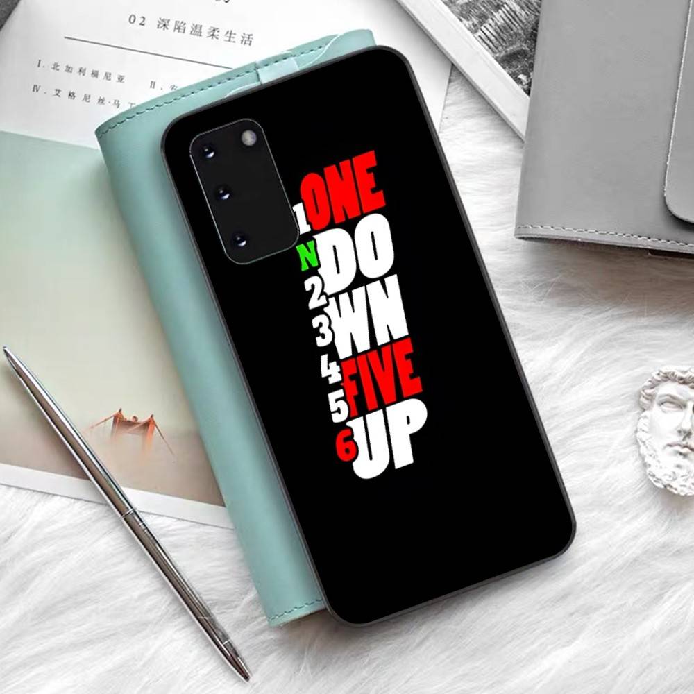 1N23456 M-Motorcycle Phone Case Silicone PC+TPU For Samsung S10 20 30 22 23 24 Plus Lite Ultra Cover