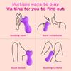 Clit Nipple Sucking Vibrator for Women 10 Modes Suction Quiet Stimulator G Spot Rechargeable Erotic Adult Sex Toy 18+