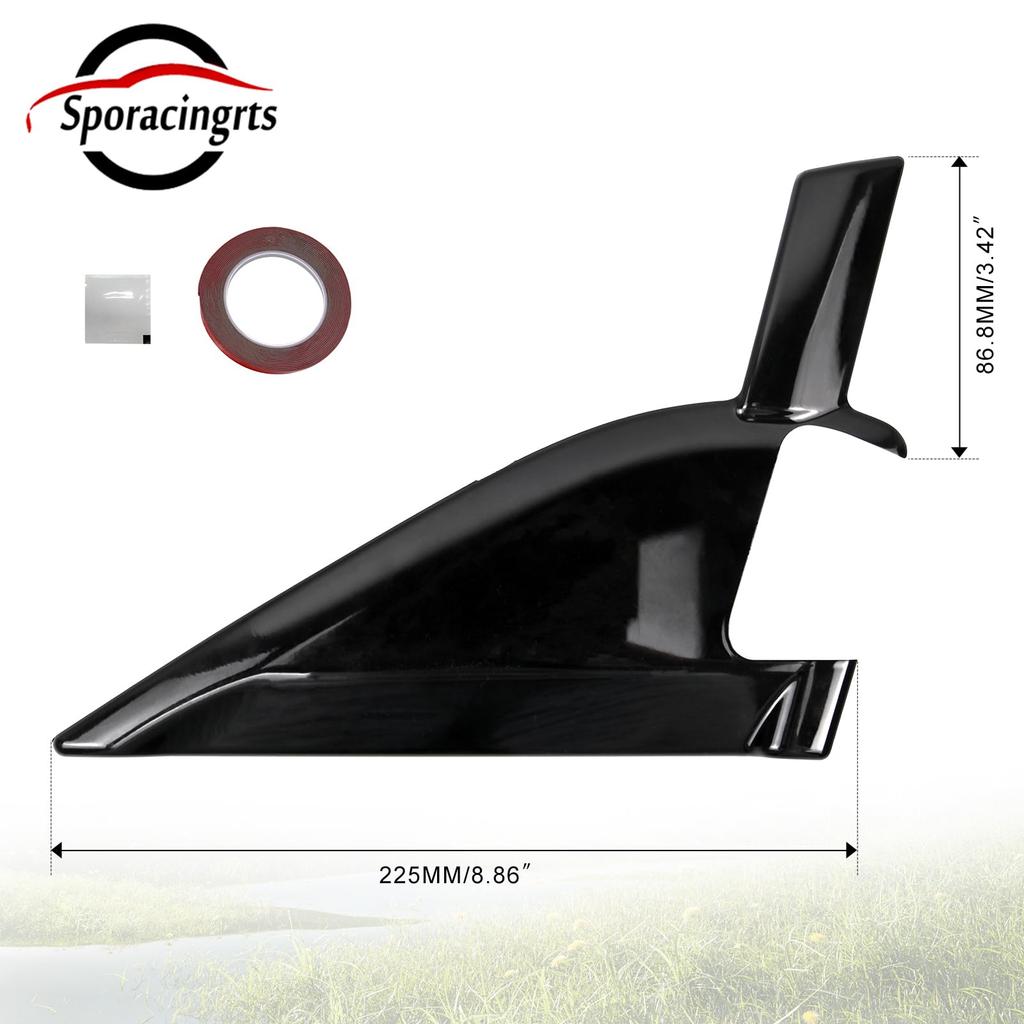 Sporacingrts Negro Piano para Suzuki Swift Adorno Panel Pilar A, (Segunda Etapa) Deporte, Accesorios,