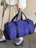 Large-Capacity Travel and Gym Bag with Wet/Dry Separation for Casual Use