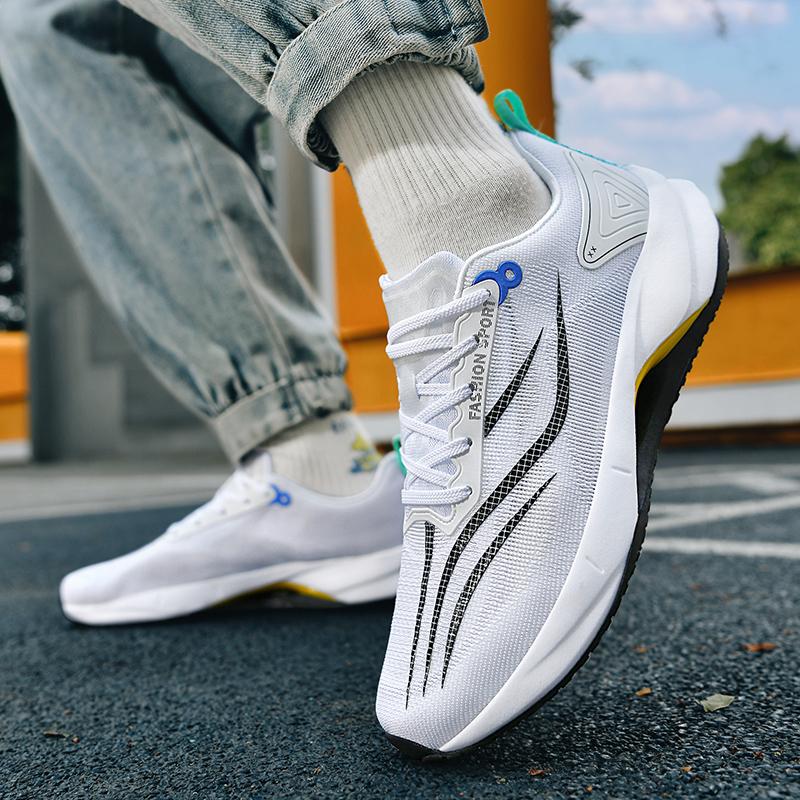 High-quality Four Seasons Pair Sports Shoes for Men and Women Jogging Shoes Combined Sole Non-slip Casual Shoes