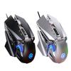 G10 RGB Wired Gaming Mouse Wired USB Luminous Mouse Game Macro Programming 6400 DPI Wired Optical Gamer Mouse