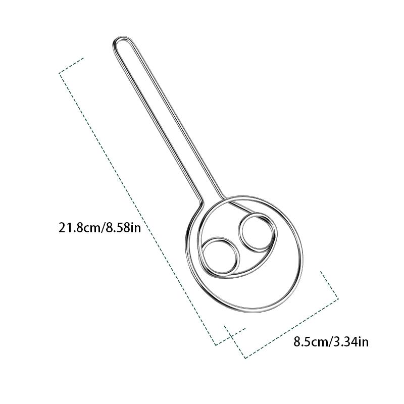 Teig-Schneebesen aus Edelstahl, Mixer, Küchen-Mehl-Schneebesen, Brotbackwerkzeuge, Back-Mischstäbchen, Gadget
