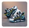 Bobodou Children's Shoes 2025 Autumn/Winter: Velvet-Lined Sports Sneakers for Boys and Girls, Warm and Practical Basketball Shoes for Older Kids