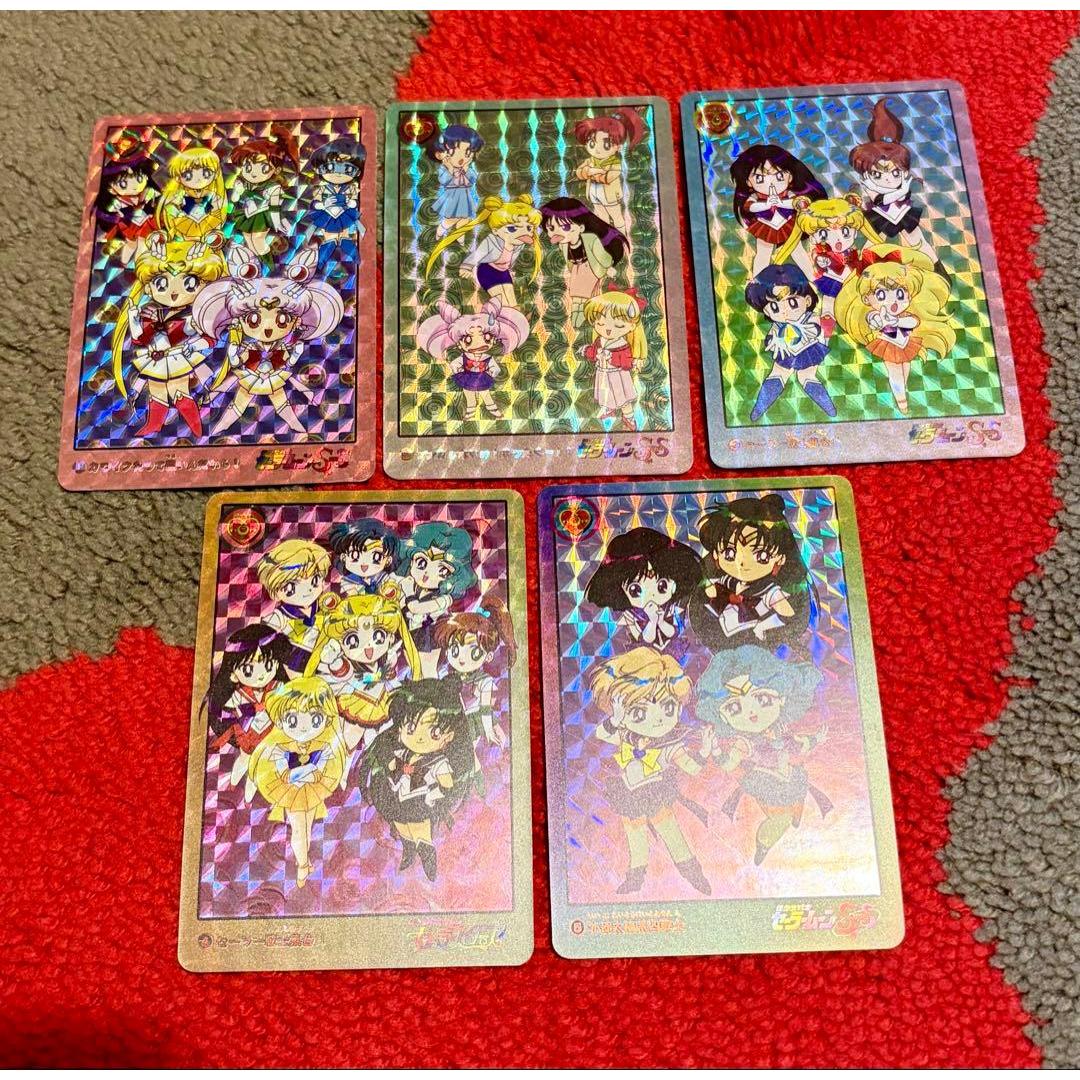 Sailor Moon SS Overseas FANCARD Card Gum Summary 5 Pieces