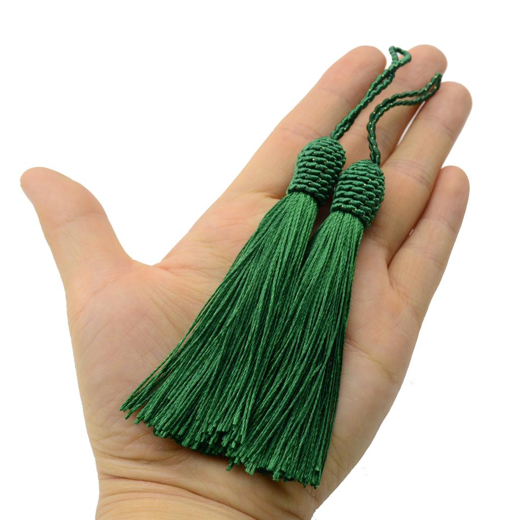 bookmark tassel with rope loop and small Chinese knot for making jewelry, souvenirs, bookmarks, DIY craft accessories