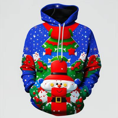 3D Printing Unisex Pullover Street Punk Men  Hooded Women New Year Christmas Pretty Gift Sweatshirt Kid Hoodie Women Hoodie