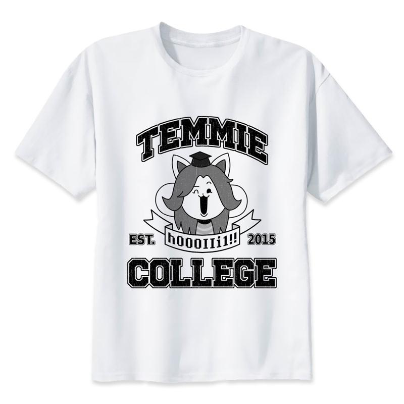 Undertale T-Shirt GAME Undertale sans and papyrus T Shirt Tees Shirt skull brother anime men/women t-shirt funny Tops