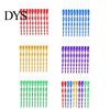 Anti Bird Rod 10Pcs Deterrent 360 Degree Rotation Garden Protection Vibrant Repellent Color Reflective Wind Spiral Tool for Orchard