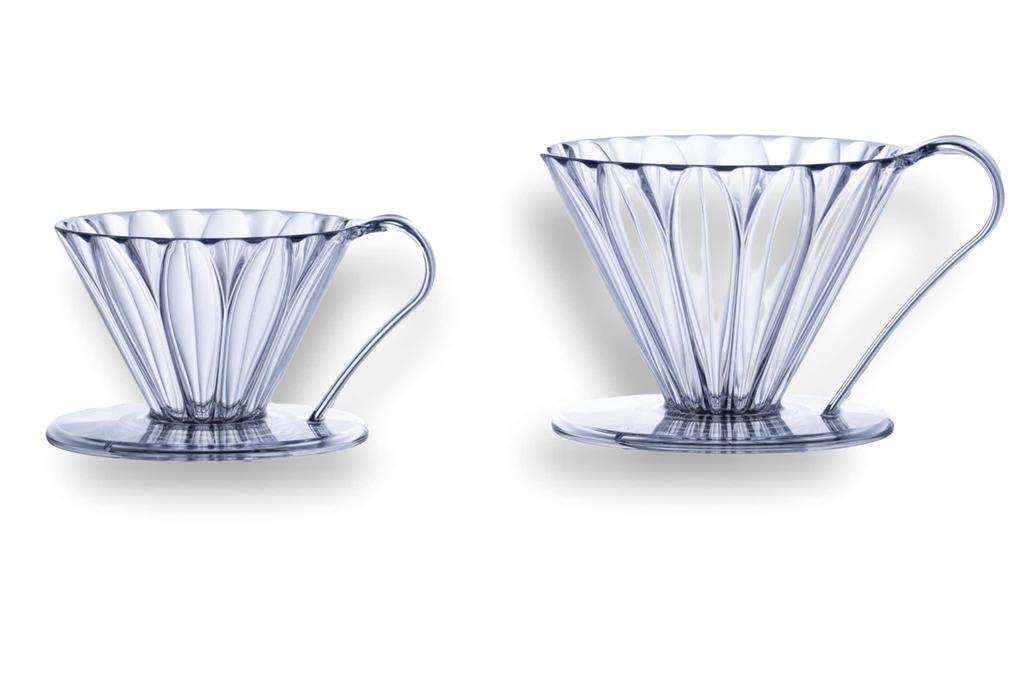Sanyo Sangyo CAFEC Flower Dripper Cup 4 Clear (Resin) PFD-4