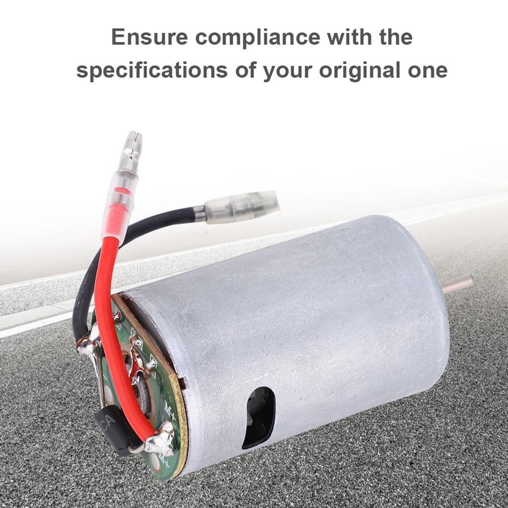 Metal 550 Carbon Brush Motor Accessory Fit for WLtoys 144001 1 14 Four Wheel Drive Alloy RC Car(144001 1308 )