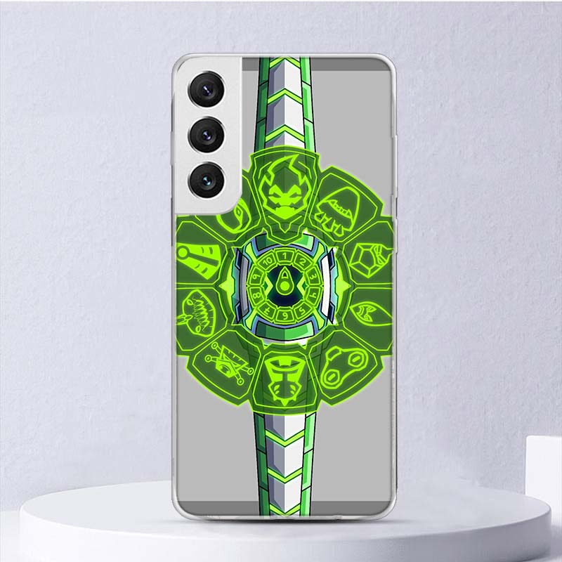 Cartoon Ben 10 Soft Case For Samsung Galaxy S25 S24 S23 S22 Ultra Phone Cover S21 S20 FE S10 Plus S10E S25U Funda Coque
