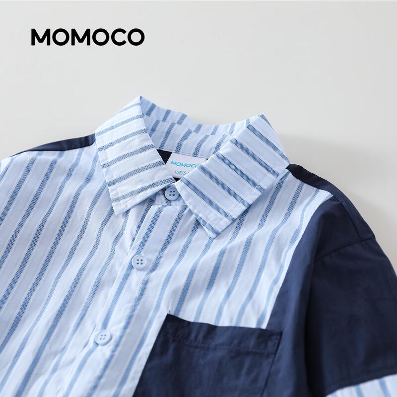 MOMOCO Boys' Striped Long-Sleeve Shirt