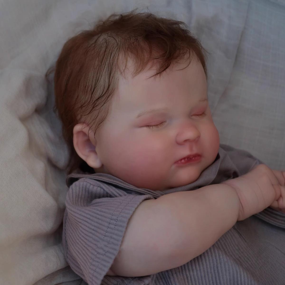 

Кукла-реборн Джозеф Милая ручная работа 50/60 см Мягкая ткань Тело Имитация Куклы Реалистичная 3D Раскрашенная Кожа Новорожденная Кукла для Детей Подарок 50cm Cloth Body Doll