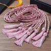 2026 Graduation Cord 5.6Ft Long Braided Cord Double Tassel Graduation Gown Cord for Graduation Ceremony Bachelor Master Doctoral