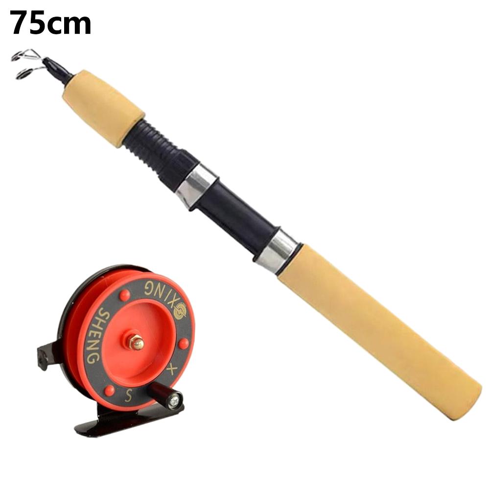 Pocket Telescopic Fishing Rod,Winter Rods Ice Fishing Rods Pen Pole Lures Fishing Tackle Spinning Casting Rod Carp Fishing Rod