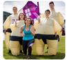 Inflatable Sumo Costume - Halloween Festival Prank for Large Adults
