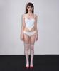 VINAJ Over Long Ribbon Low Bikini Panties (White)