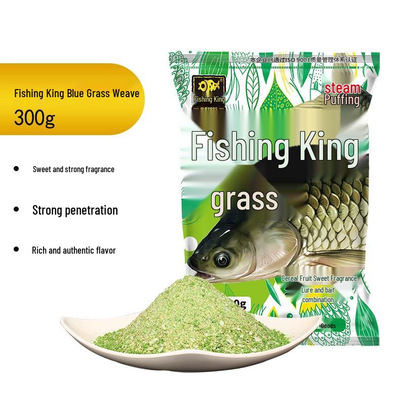 

Fishing King Universal Bream & Carp Bait Set - Green Grass Spring Formula