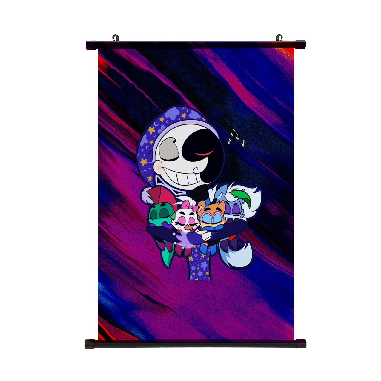 

Fnaf Sundrop Moondrop БОС Постер Настінний Скрол Постер Підвісна Картина Домашній Декор Постер Стіна 30*45cm безодня