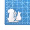 Katt Hund Venner Kuttemaler Metallmal DIY Scrapbooking Album Papirkort Preging Håndverk Dekor Kunst Die Cut Dyr
