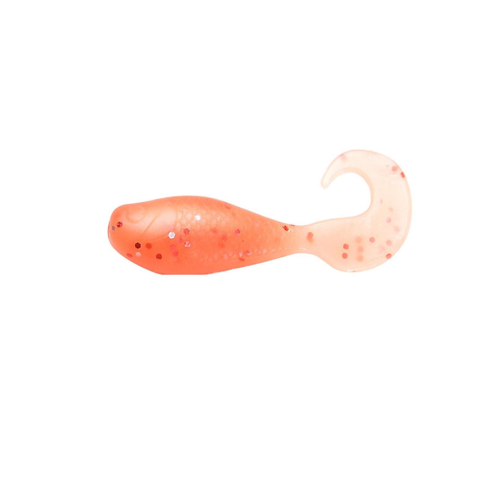 

Fishing – Realistic Wavy Tail Soft Grub Swimbaits for Saltwater one size шафрановий