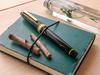 WANCHER Limited Edition SAILOR Original Professional Gear Champagne Dark Green 21K Gold Fountain Pen (Medium Nib)