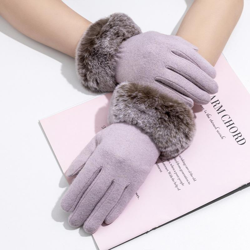 

Осень и Зима Шерстяные Теплые Перчатки Янни Сенсорный Экран Уличный Велоспорт Женские Взрослые Перчатки и Одежда One Size