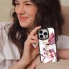 Popular Anime Girl Black Silicone Hard Plastic Phone Case For Iphone 17 Air 16 15 14 13 12 11 Pro Max PC+TPU Case