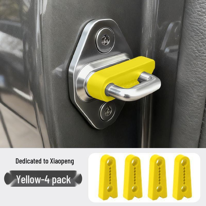 Pads Absorbant les Chocs en Silicone pour Serrures de Portes de Voiture pour XPeng P7i, P5, G6, G9, MONA M03