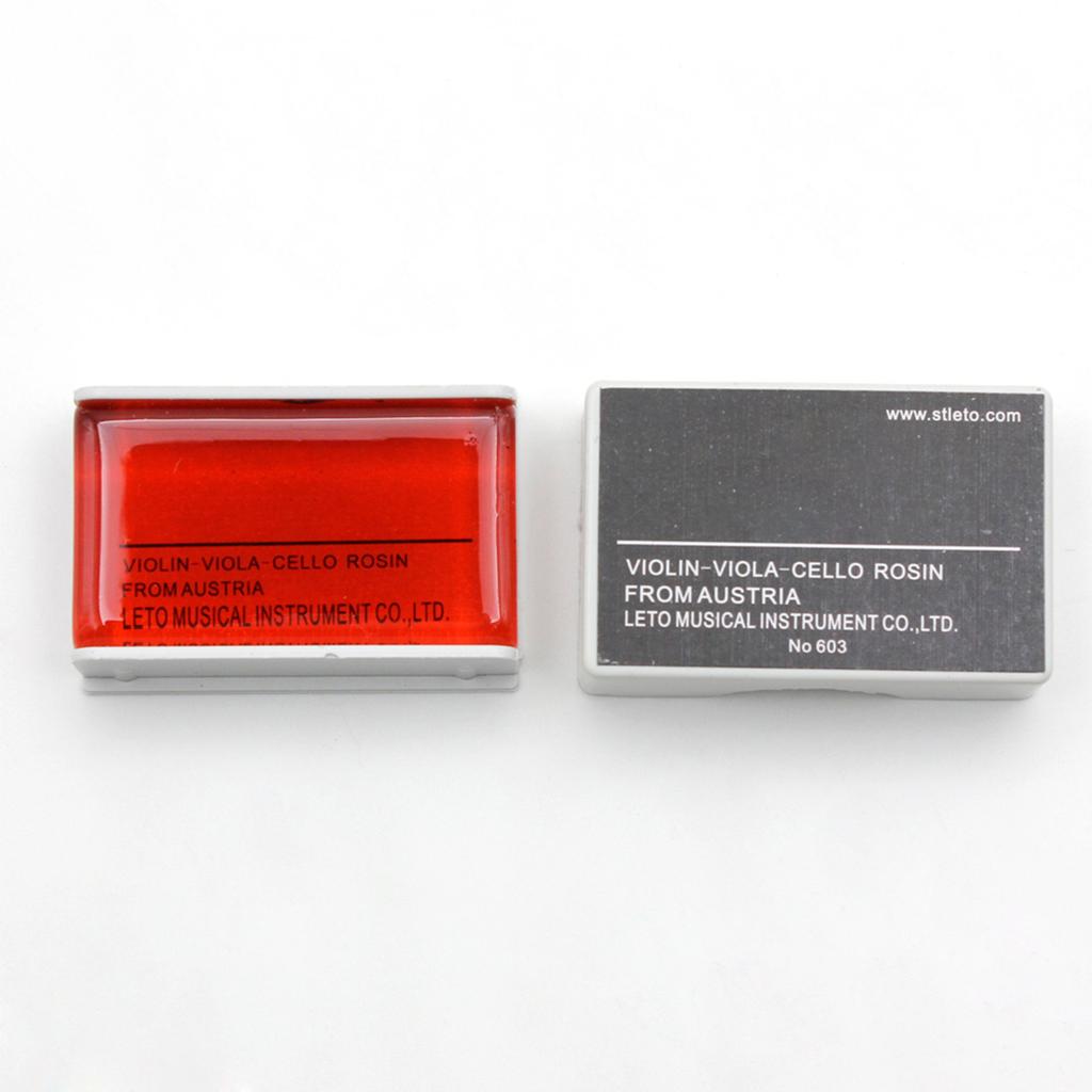 Bow Rosin Colophony Greek Pitch Friction Increasing Resin for Violin Viola Cello Bowed String Instrument