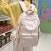 Schoolbag New Cute Sweet Student Schoolbag Cartoon Star Print Junior High School Backpack Korean Version Ins Casual Backpack