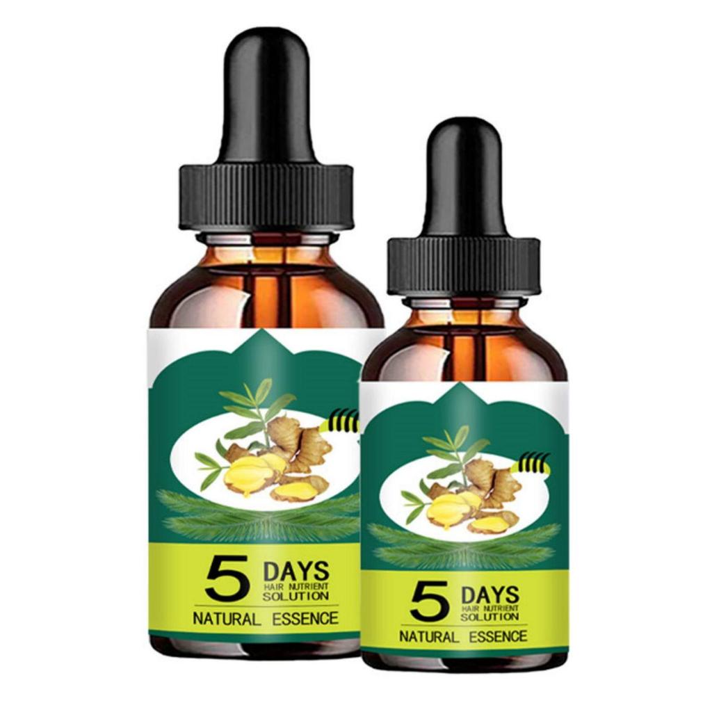 Liquide anti-chute de cheveux pour hommes et femmes Huile essentielle raffermissante pour les cheveux Essence nourrissante réparatrice pour les cheveux Liquide de croissance des cheveux