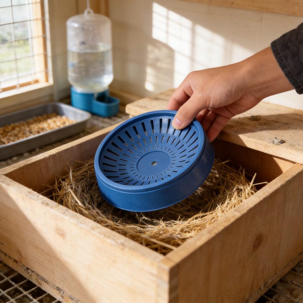 Bird Nesting Box With Plastic Incubator For Small Bird Breeding And Egg Incubation