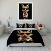 Fox Rose Starry Night Decor Soft Comfortable Duvet Cover Bedding Set Included 1*Duvet Cover & 2*Pillowcases, Gift