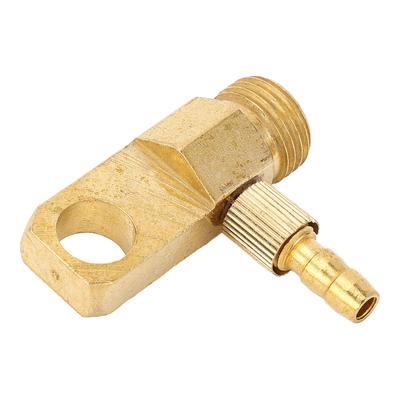 Argonbågsvetsning Koppling M16x1.5mm Mutter till Paneladapter Koppar TIG-svetsanslutning