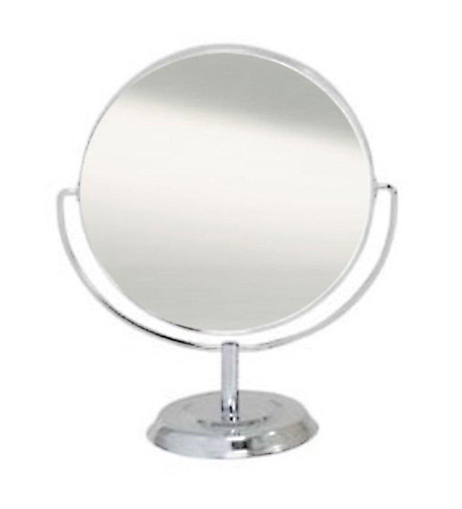 

Merry Настольное зеркало Круглое увеличительное стекло 2x Серебристое 198 x 173 x Зеркало Двустороннее Прибл.. №5860 Корпус 87мм, Поверхность 145мм серебряный