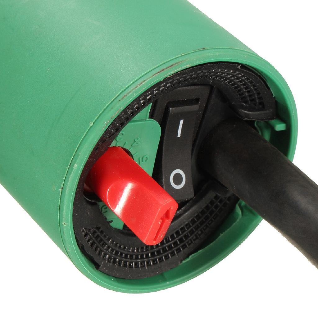 220V 1600W Welding Pistol & 2pcs Speed Nozzle & Roll Hot Air Torch Plastic Welder Heat Welding Tool